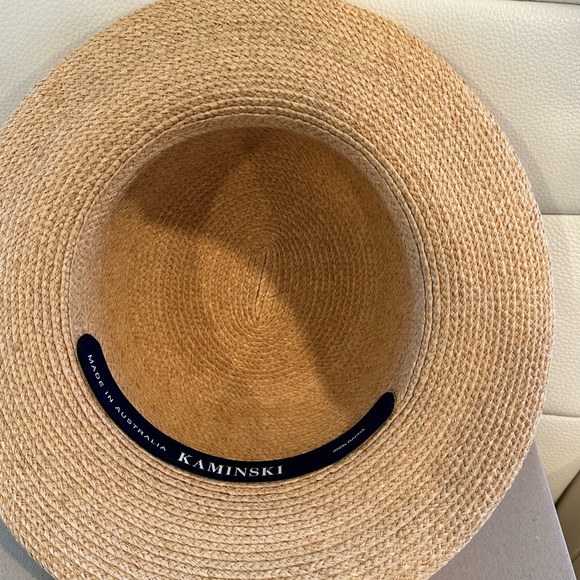 Vintage Handmade Kaminski Australia Raffia Hat Gorgeous, Classic, Trendy, Luxury - Picture 7 of 14